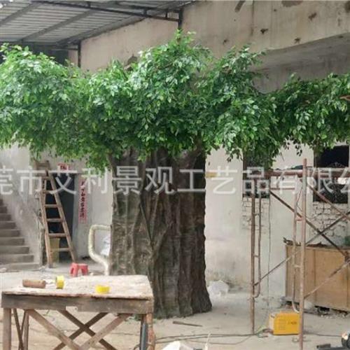 厂家包柱榕树人造大型榕树装饰绿树园林景观工程树装饰树