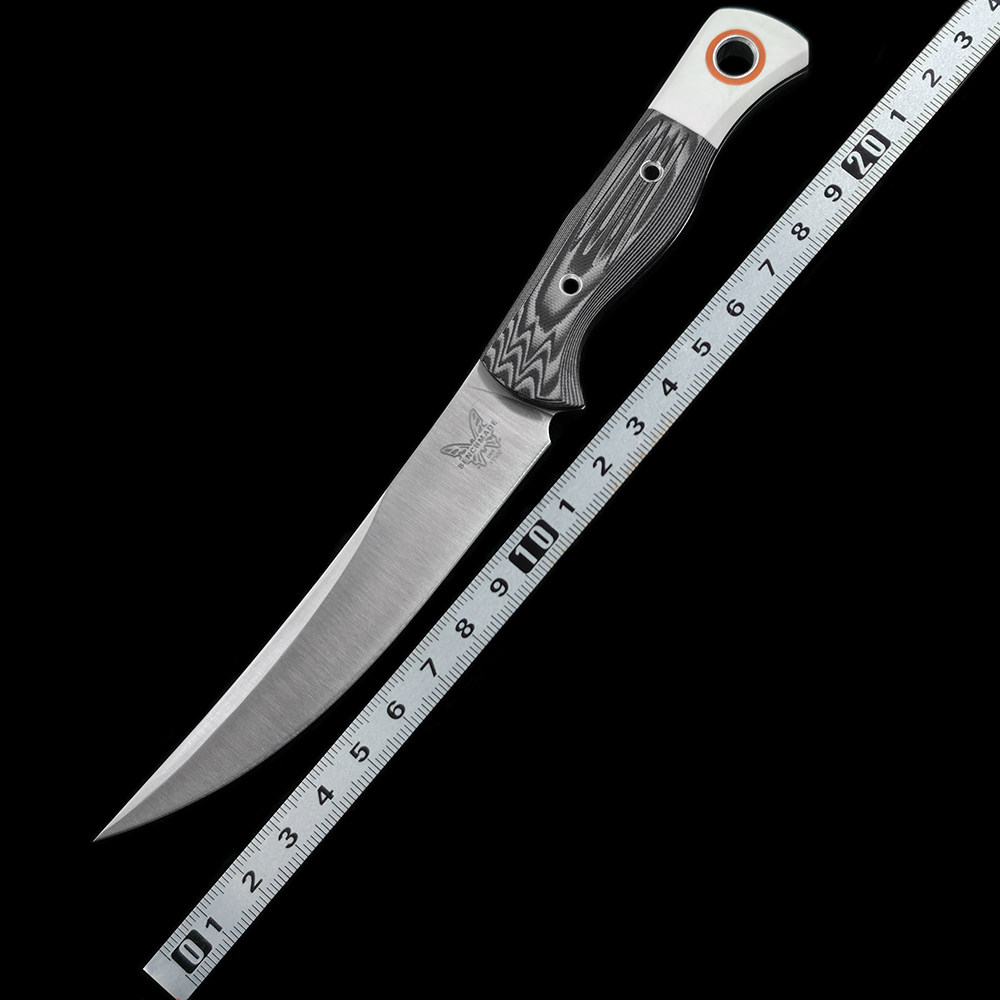 蝴蝶BM15500-1户外露营便携直刀工具刀