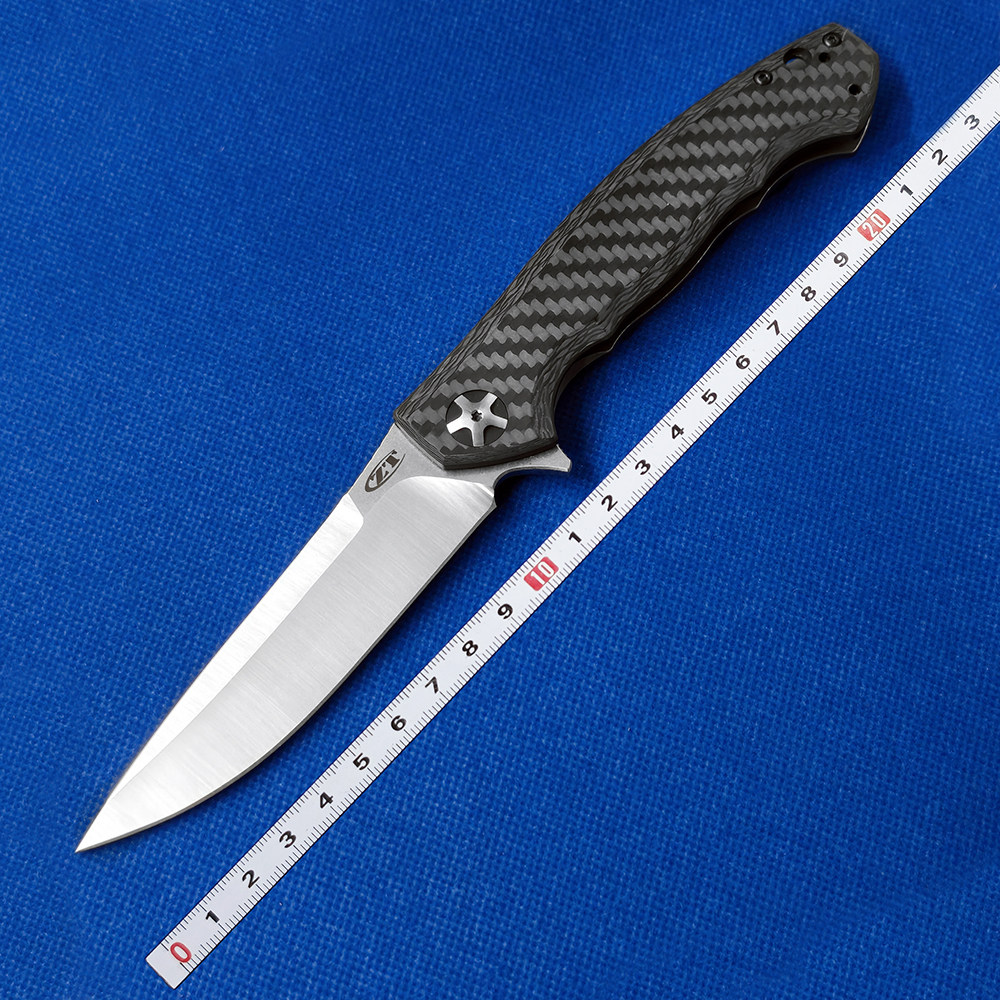 零误差ZT0452户外折刀露营便携EDC水果刀工具刀