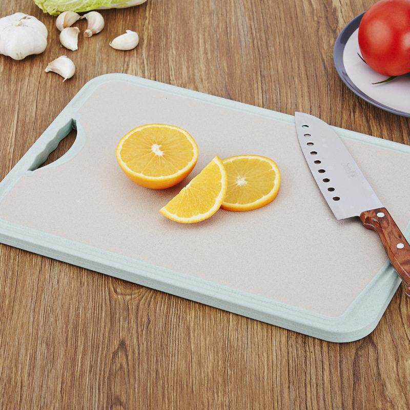 小麦秸秆谷纤维剁肉砧板防滑不发霉案板环保家用厨房做饭大号菜板