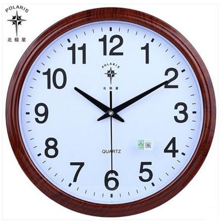 北极星钟表挂钟客厅创意时钟卧室办公静音挂表现代简约时尚石英钟