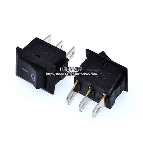 船型开关 翘板 两脚/3脚2档 KCD1 15*21 10X15MM  电源方形圆形