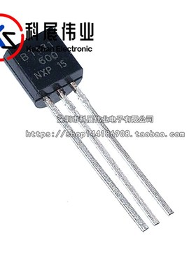 三极管 BT131-600 BT131 1A/600V 双向可控硅 TO-92 (20个)