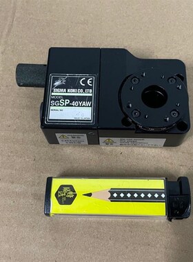 西格玛光机 SGSP-40YAWA 微型中空电动旋转台 R轴 蜗轮蜗杆
