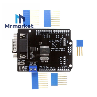 MCP2515 CAN BUS Shield 扩展板 开发板 CAN协议通讯板 蓝色排针