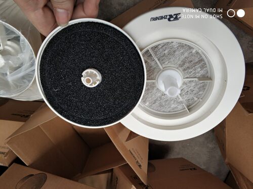 新型按压式新风口可调排风口出风口过滤降噪家用商用新风系统回风