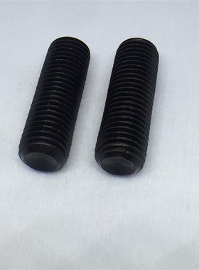 M14X10-M16X10-100碳钢发黑内六角平端N紧定螺钉无头机米螺丝顶丝