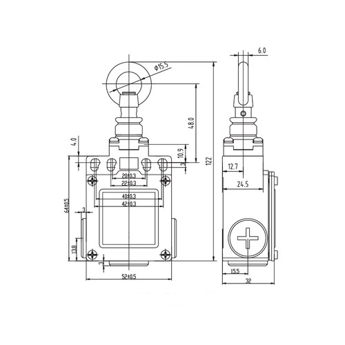 SN2170-SL7/SN4170-SL2/SN6170-SL-C-R 安全拉绳紧急停止拉线开关