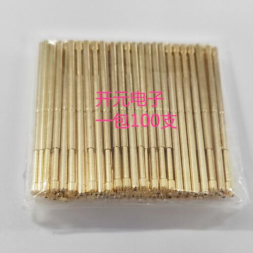 探针PA100-H2 镀金九爪梅花头测试针P100-H2探针1.35金针测试工装