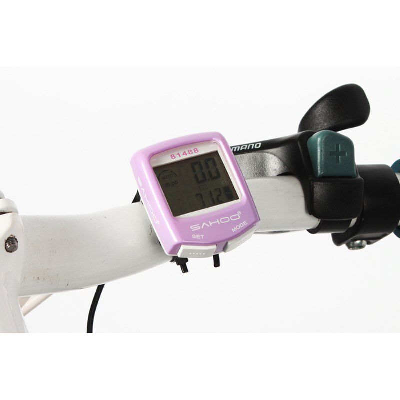 自行车码表公路车测速里程表防水大屏山地车有线码表骑行装备配件