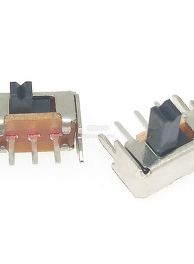 小型拨动开关 SK12D07VG4 VG2 VG3 VG5 VG6 VG7柄高带支架3脚2档