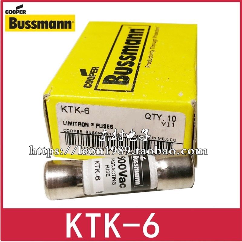 正品BUSSMANN保险丝 Limitron陶瓷熔断器 KTK-6 6A 600V,特色手工艺,其他特色工艺品,淘宝优惠券,粉丝福利购,淘宝优惠卷