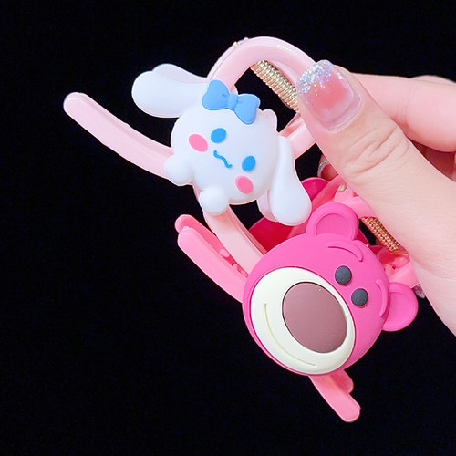 新款草莓熊小美妮发饰抓夹可爱