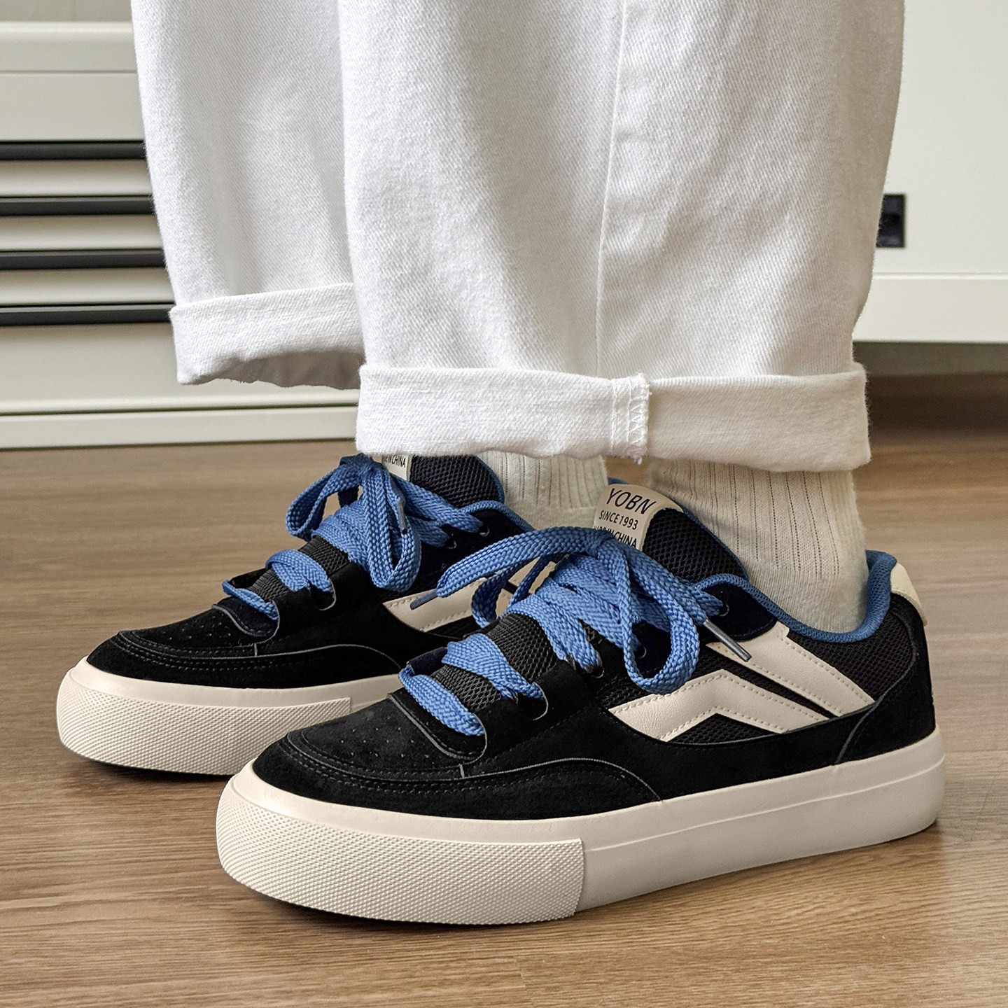 面包鞋男款网面透气鞋子男鞋2026新款春季德训鞋潮流百搭休闲板鞋,流行男鞋,休闲板鞋,淘宝优惠券,粉丝福利购,淘宝优惠卷