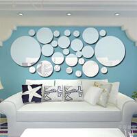 TV wall stickers home accesses fashion three-dimensional