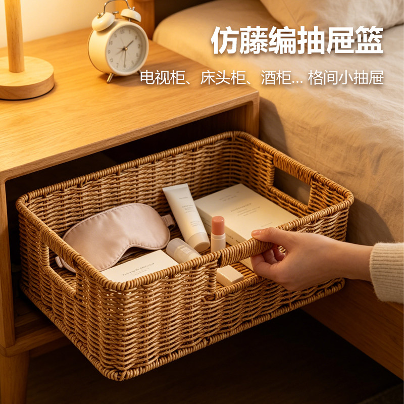抽屉篮摆摊水果盘食果篮