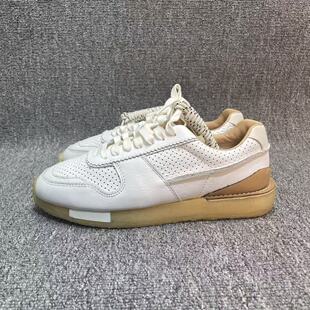潮流春秋舒适白色生胶底运动鞋 时尚 撤柜其乐动感男女同款 断码