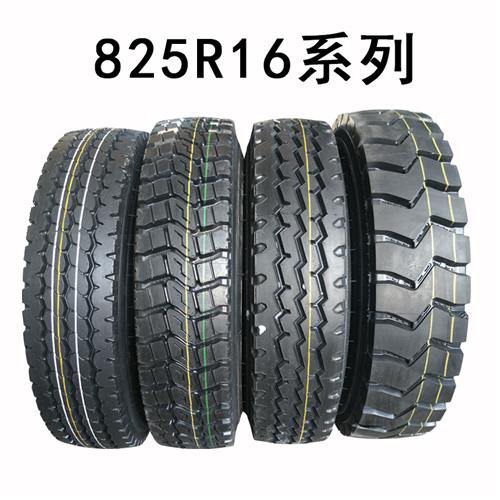 三包825R16耐磨750轻卡700-16载重825r20全钢丝900R20大货车轮胎