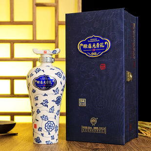 青花洞藏年份20浓香型52度高度白酒河南名酒500ml单瓶 赊店老酒元