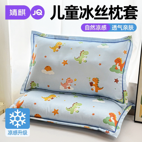 莱赛尔天丝枕套儿童凉感学生枕套