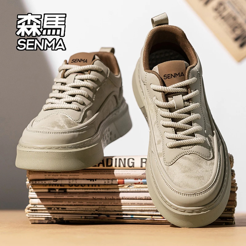 SENMA/森马官方旗舰男鞋休闲板鞋