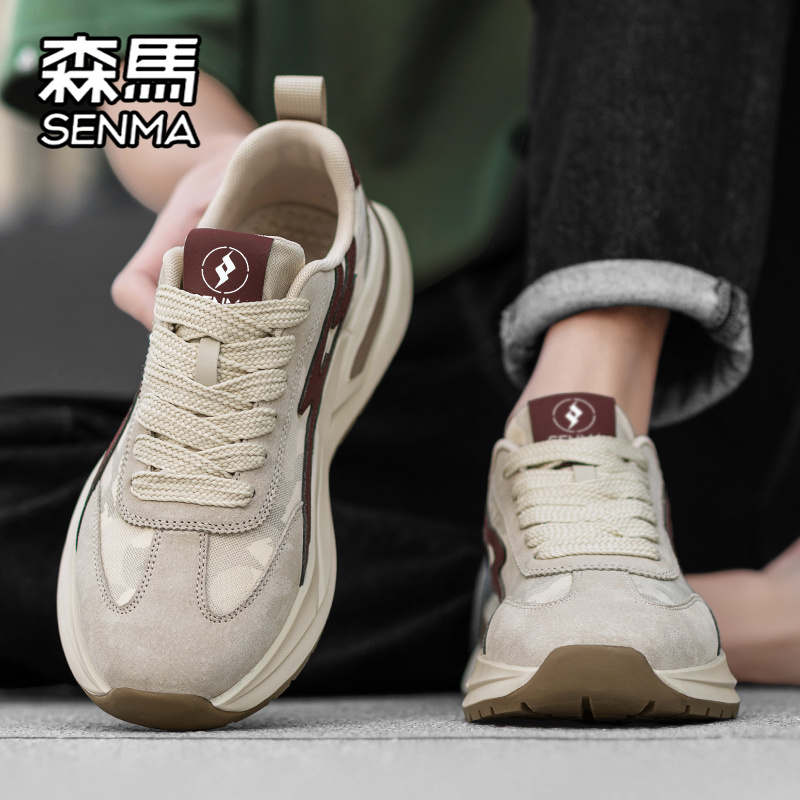 SENMA/森马官方旗舰男鞋阿甘鞋