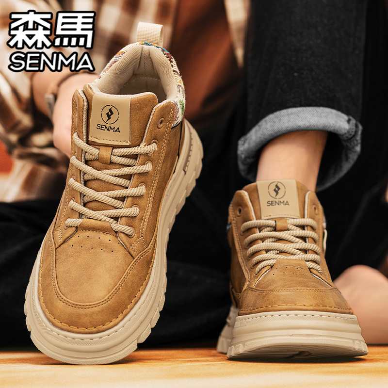 SENMA/森马官方旗舰男鞋马丁靴