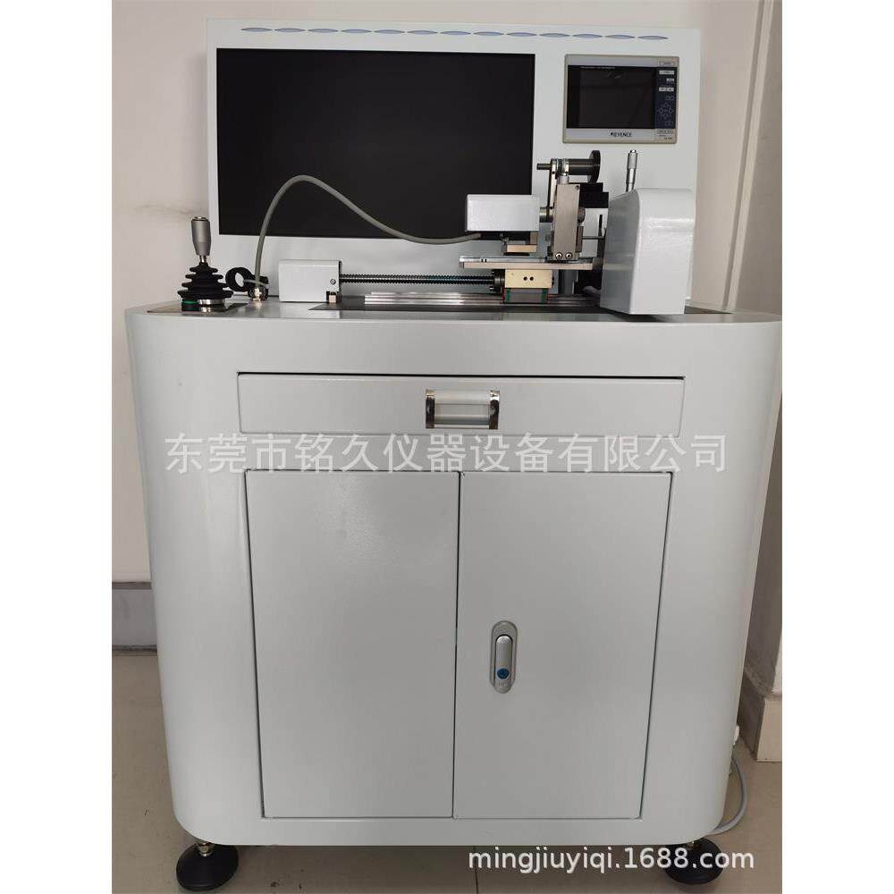 铣刀外径跳动激光测径仪LS-7030+7601圆棒钻头镭射自动测量检测仪