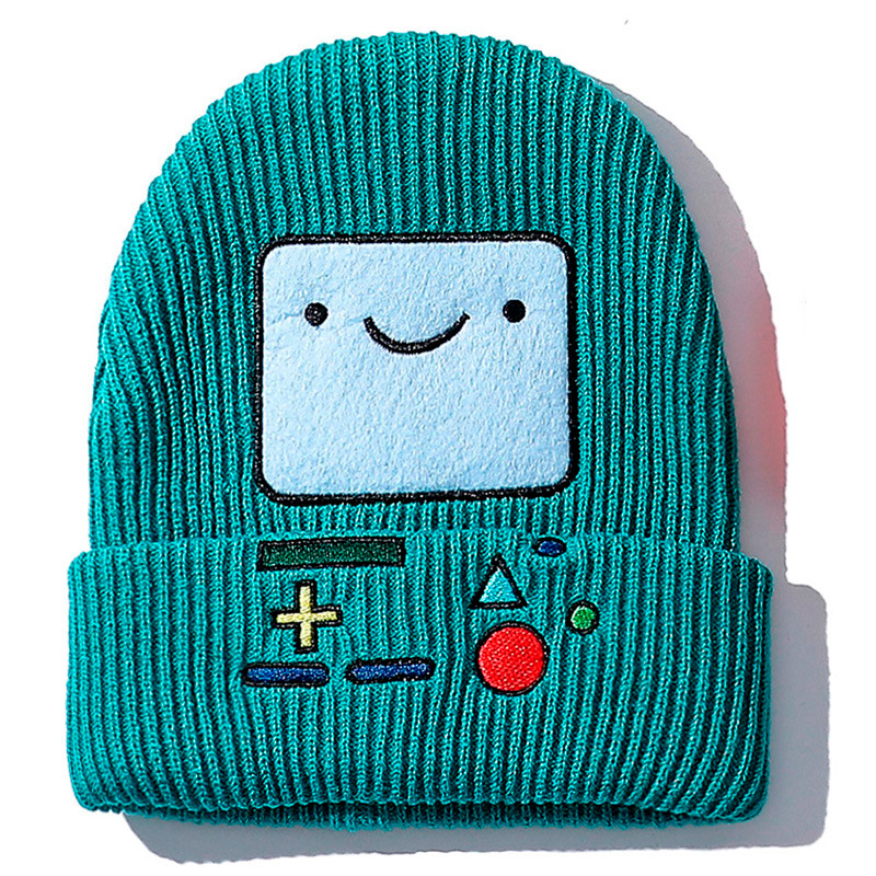 推荐New Adventure time Hat Beanies Skullies Knitted hat Wint