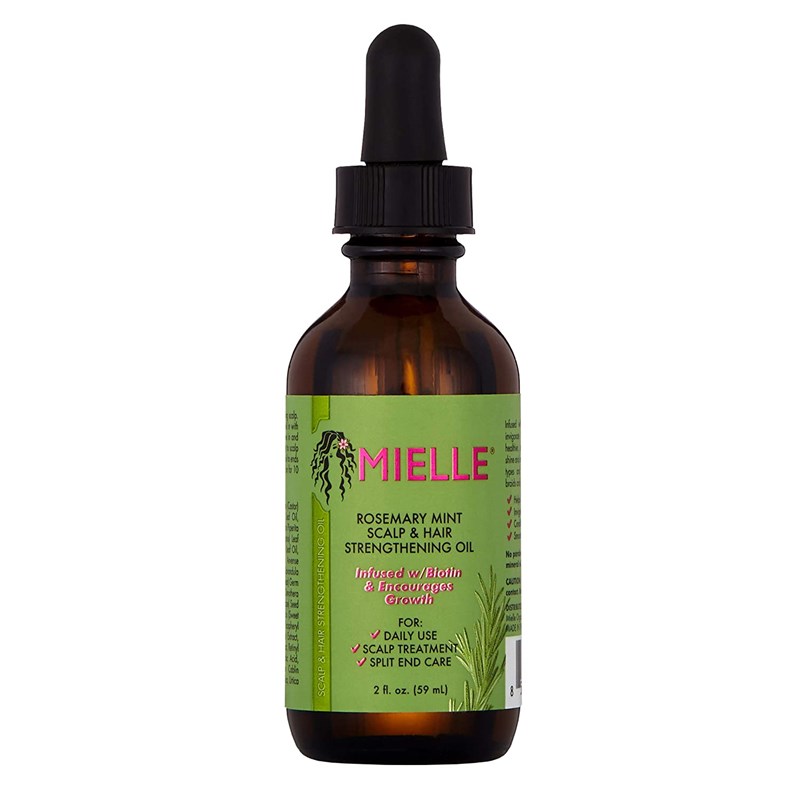 网红Mielle Organic Rosemary Oil Mint Scalp Hair Strengthenin