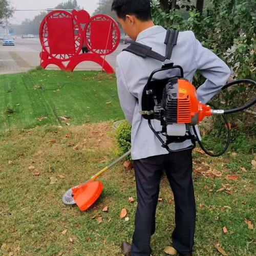 加厚背负式小型除草松土机 侧挂式水稻收割机 汽油果园锄地机