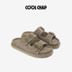 COOLCHAP2025新款 凉拖潮流 夏百搭时尚 弥合时差勃肯鞋 女一字拖凉鞋