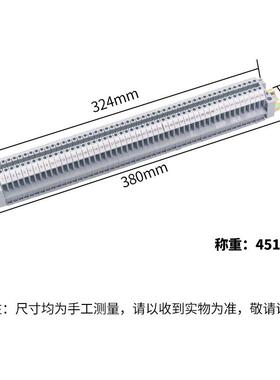 接线端子配电箱卡导轨式UK2.5B N50片电线连接器座位P节板排端柜