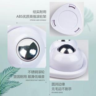 滚珠滑轮可移动家用五金配件小轮子耐磨承重脚轮 万向轮静音粘贴式