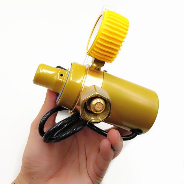 正品气表二氧化碳表气体保护焊机钢瓶加热减压器36V-220V压力阀*