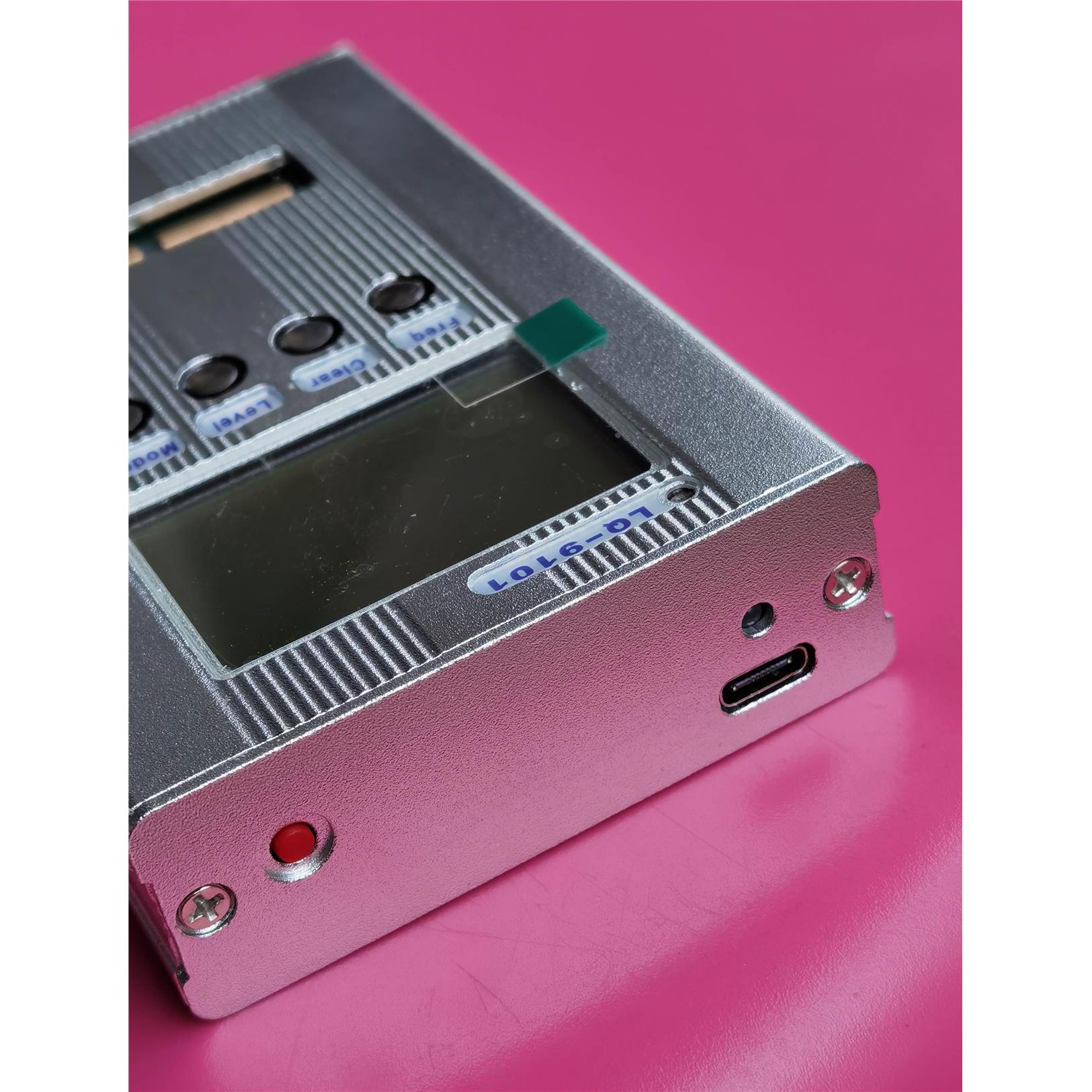 23版小型LQ-9101数字电桥10KHzLCR测试仪并行通道电阻电容电感表*