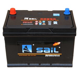 风帆蓄电池12V80AH柴油车叉车皮卡纳智捷大7五十铃汽车电瓶95D31R