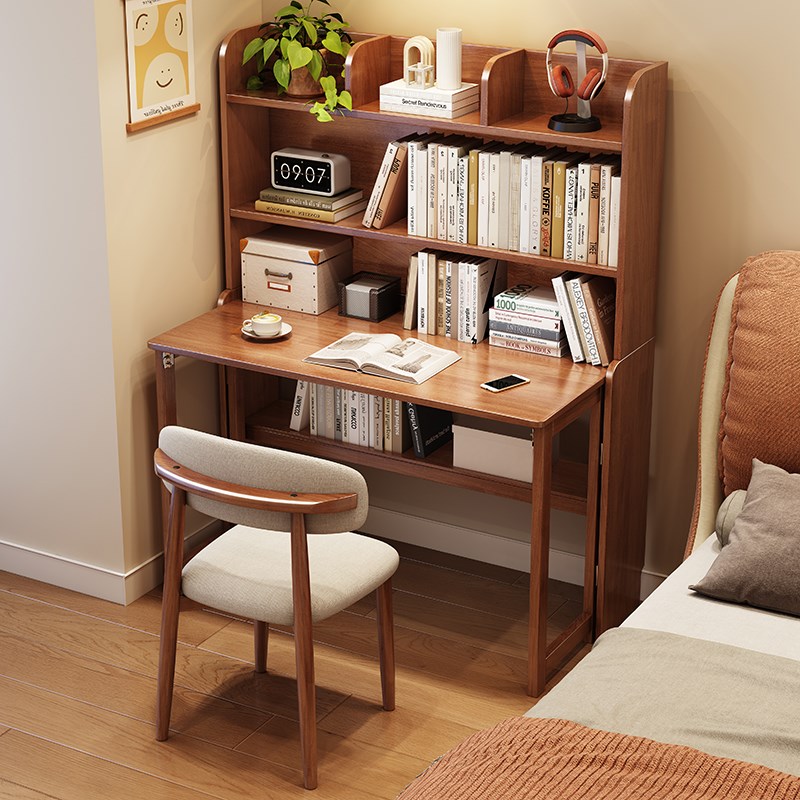 速发家用靠约可折叠书桌墙简学生写字桌椅多功能办公电脑桌工作台