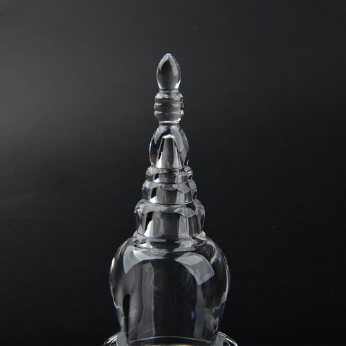 速发亚克力仿水晶舍利塔菩提塔供养装藏舍利子塔咒明大佛塔嘎乌