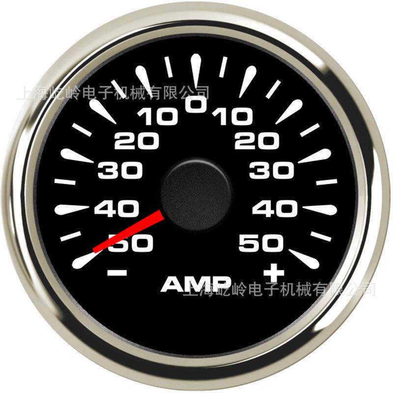 速发52mm螺纹安装+电流表安培表50A+80A+150A+多种背光灯