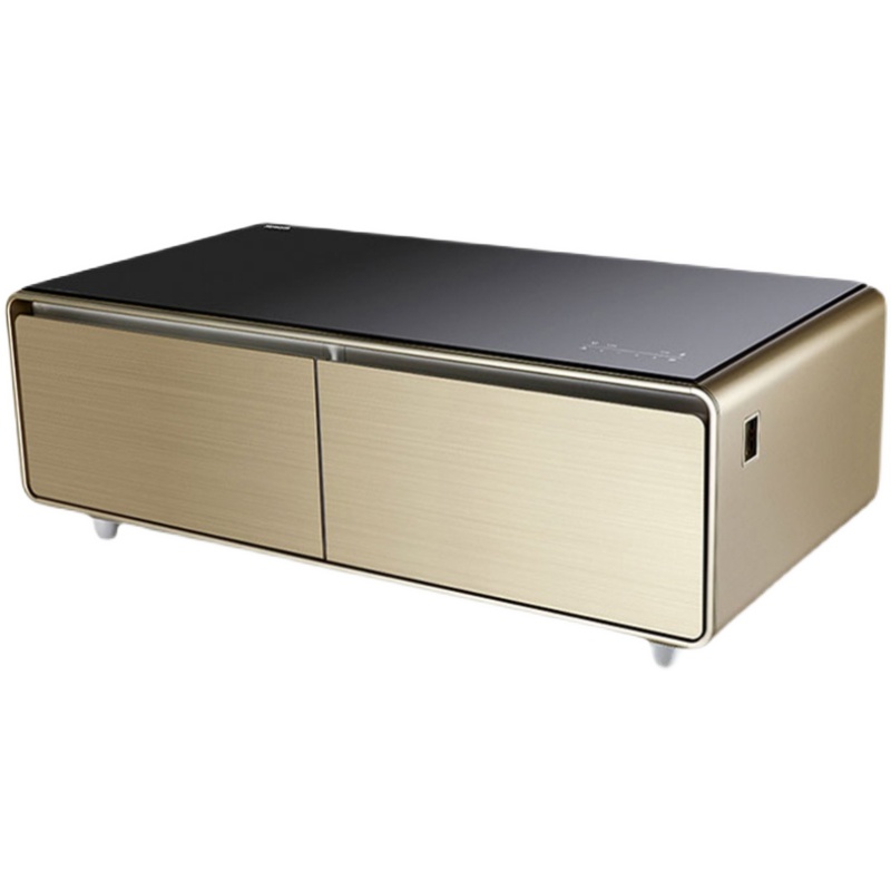 智能茶几带冰箱i音箱可触屏一体多功能商务办公室公司现代冰吧家