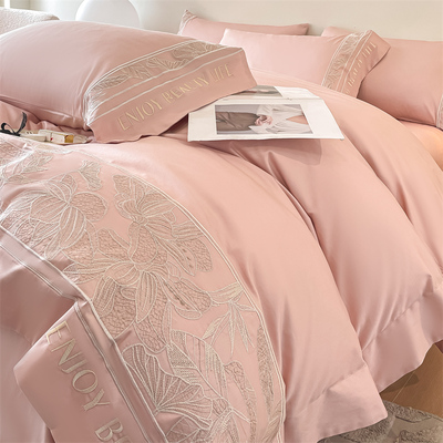 新款高支100%纯棉四件套