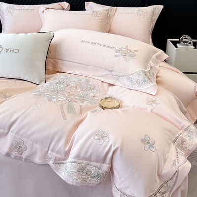 高级A类100%纯棉全棉四件套