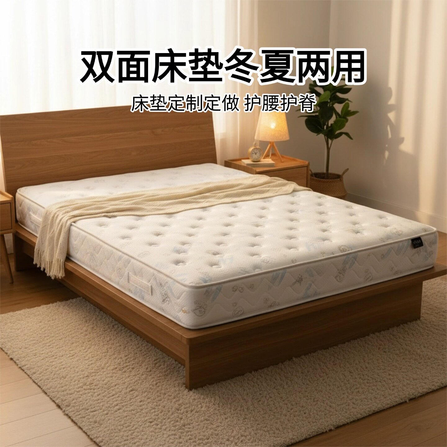 菲欧宫儿童黄麻硬垫护脊护腰