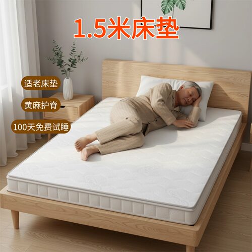菲欧宫1.5米冰丝0胶护脊床垫