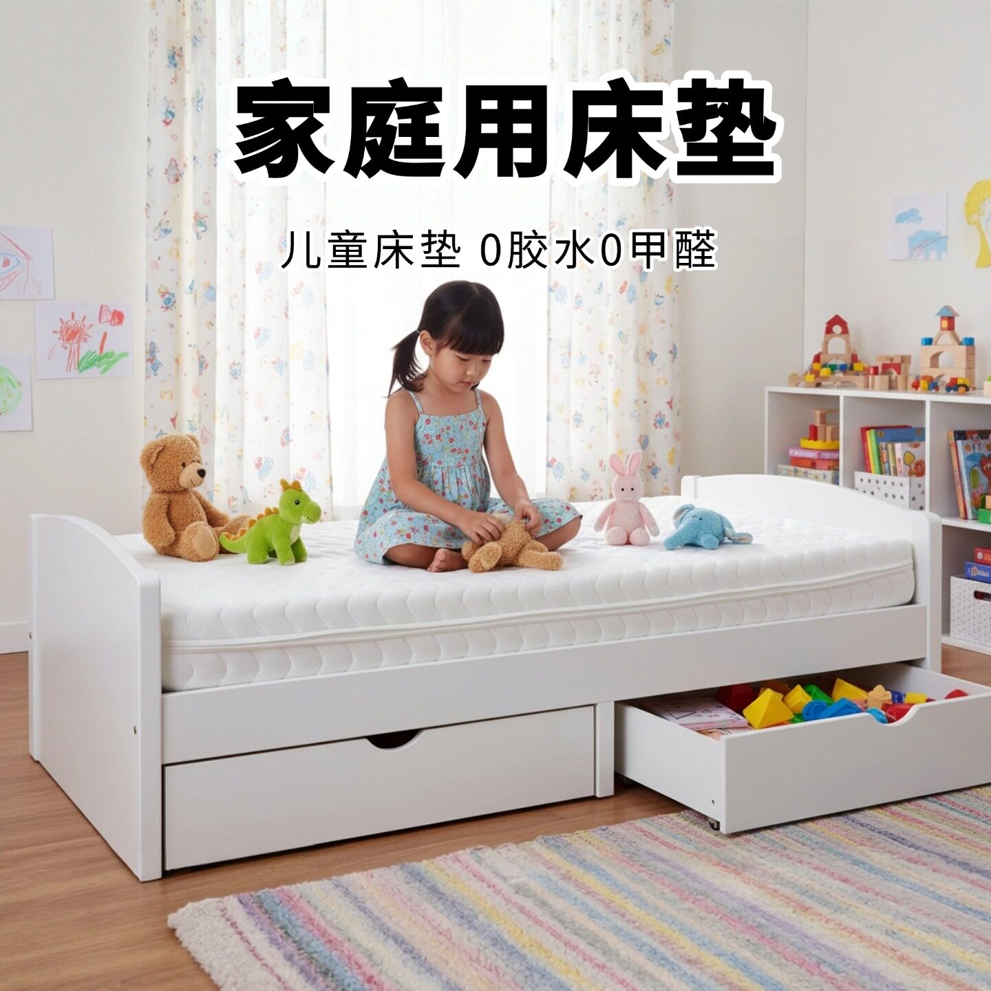 菲欧宫家庭用床垫儿童椰棕S型黄麻老人护腰全拆0甲醛0胶水榻榻米