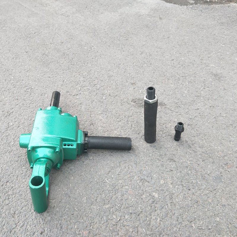 ZK19手持式气动轨道钻 便携式钢轨钻孔机 井下矿用轻轨钻孔机