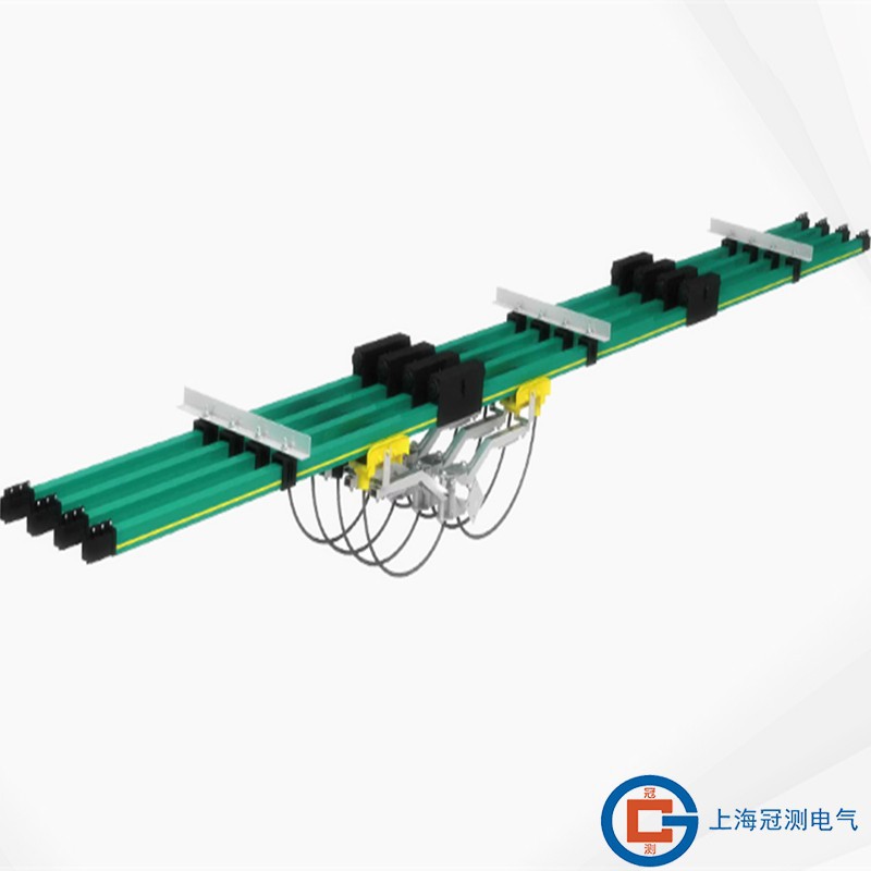 冠测H型单极级滑触线起重机行车天车单级导电轨200/500/800A铝铜
