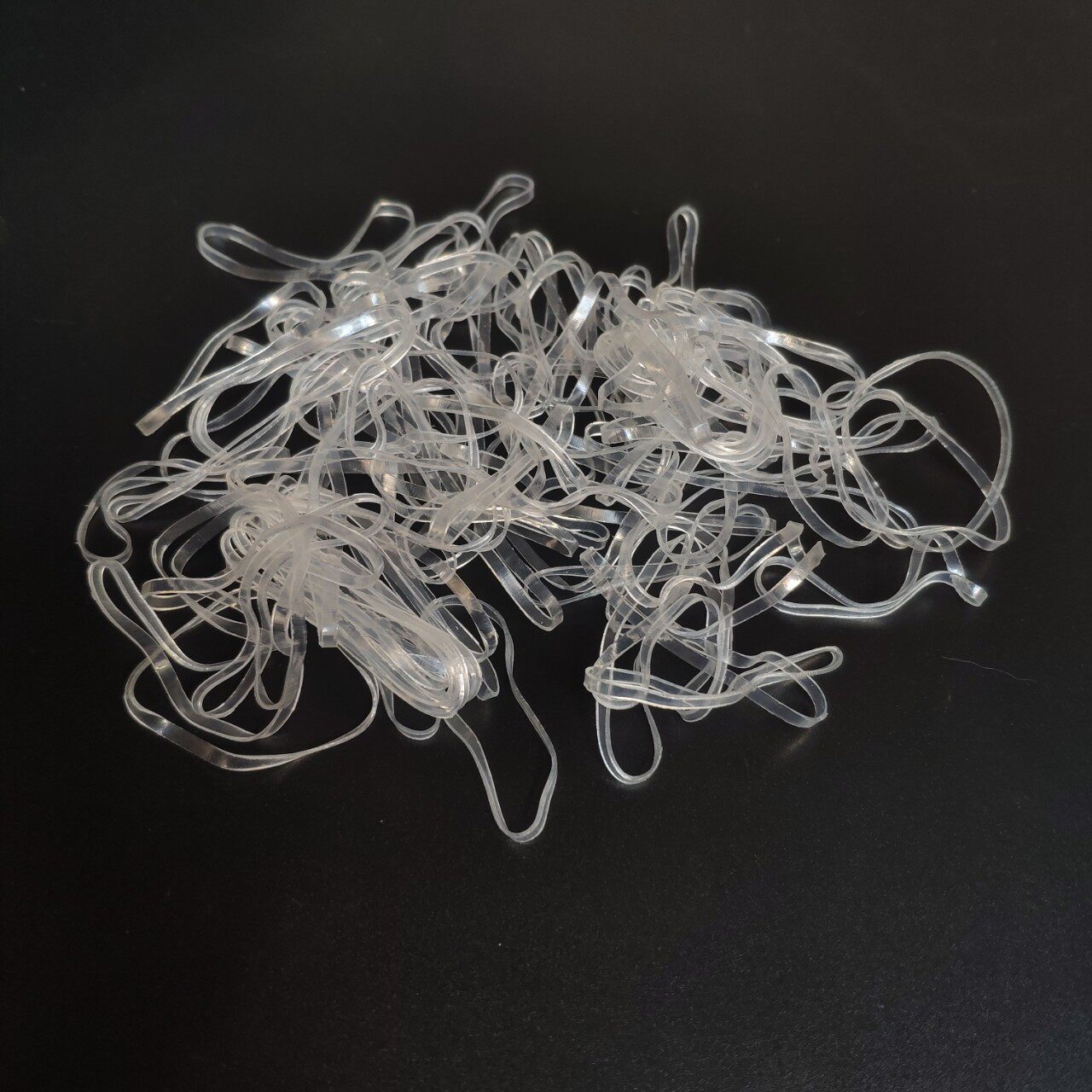 透明TPE橡皮筋普通料高弹性环保橡皮筋橡筋圈