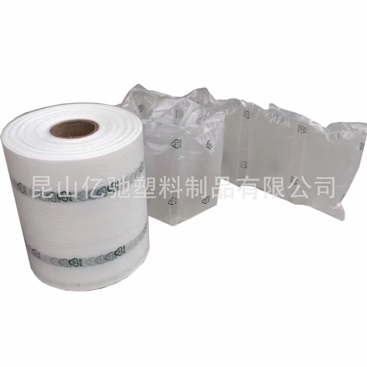 厂家直销500米枕头袋 填充袋 气泡袋  充气柱 气泡柱 气柱包装